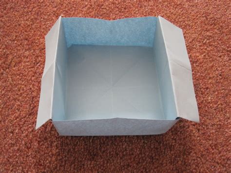 diy folding metal box|fold paper into box.